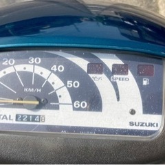 SUZUKI レッツ2 実動 2スト 65cc 自賠責残4年付 乗って帰れるの画像
