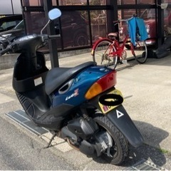SUZUKI レッツ2 実動 2スト 65cc 自賠責残4年付 乗って帰れるの画像