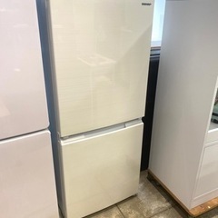 2021 SHARP 2ドア 冷蔵庫 SJ-D15G-W 152L 学生 中古