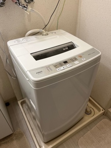 洗濯機　アクア　2020年製　6kg