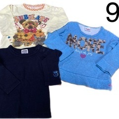 長袖Tシャツ ロンT トップス　トレーナー　3点セット　まとめ売...