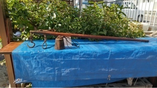 木製棒ハカリ　【大、中、小の三種類】