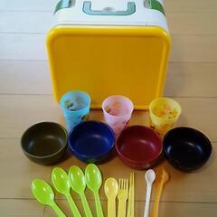 中古品　おままごとセットの画像