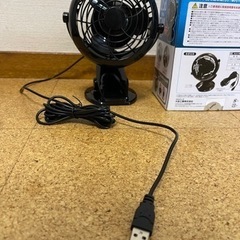 USBプチファン　小型扇風機の画像