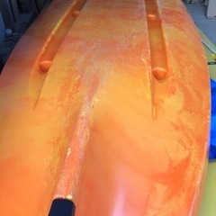 10ftカヤック　魚探付き　カヤックフィッシングの画像