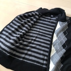 ✨超美品✨入学式　セレモニー　アウター　サイズ130  ブルゾン　カーデガンカシミヤ素材の画像