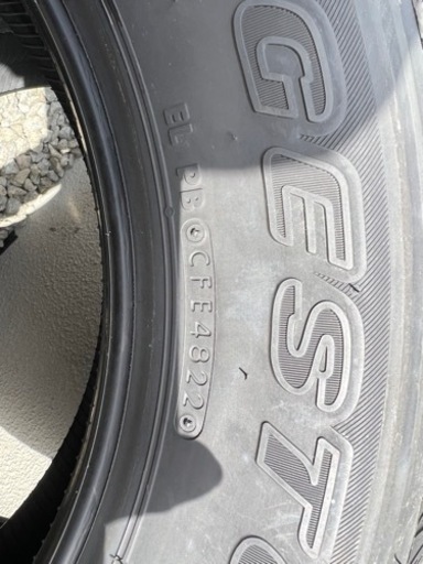 2022年製 新車外し ブリヂストン夏タイヤ 175/80R16 ジムニー ほぼ新品4本セット