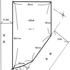 自社物件:越谷市千間台西6丁目貸地の画像