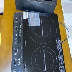 アイリスオーヤマ 2口IHの画像