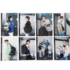 BTS A4クリアファイルセット(8枚組) 2021年 FILAコラボの画像