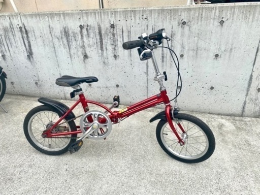 折りたたみ自転車 16インチ 自転車 中古 ミニベロ 小径車
