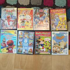 セサミストリート、ディズニーなどDVD