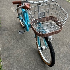 子供用自転車の画像