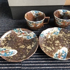 【未使用】コーヒーカップ　皿セットの画像