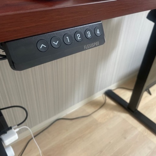 【受け取り希望】FLEXISPOT EF1  (マホガニー, 120*60)