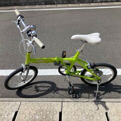 折り畳み自転車 18インチ ７段 ブリヂストン SNL187 ス...