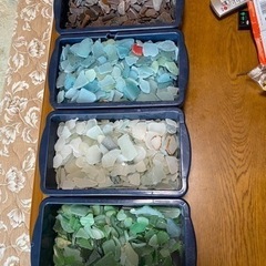 ビーチグラス　差し上げますの画像