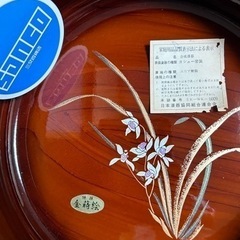 丸盆（合成漆器）要りませんか？