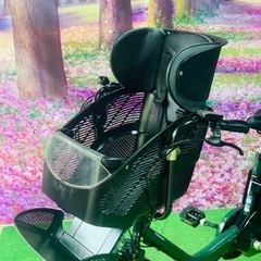 5007子供乗せ電動アシスト自転車パナソニック3人乗り20インチ