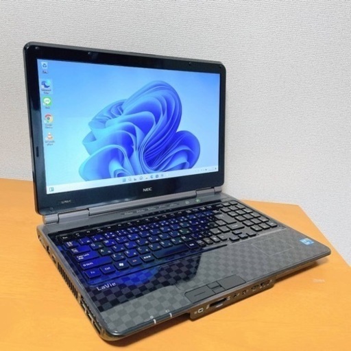 【光沢感】NEC ノートパソコン たっぷり保存 win11 動作快適