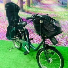 ❹ 5007子供乗せ電動アシスト自転車パナソニック3人乗り20インチ