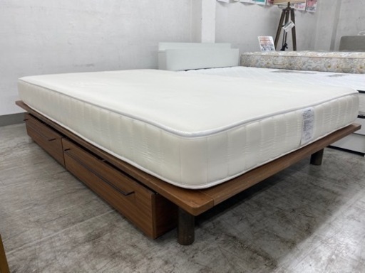 【愛品館 江戸川店】MUJI（無印良品）セミダブルベッド ID:153-018523-007