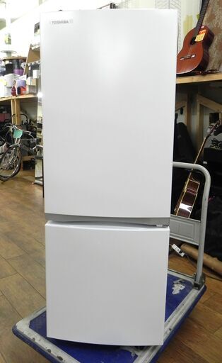 冷蔵庫 153L 2020年製 2ドア 東芝 GR-S15BS ホワイト 100Lクラス 百Lクラス TOSHIBA 家電 キッチン家