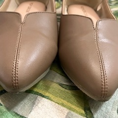 🩰mumu しまむら 2wayパンプスの画像