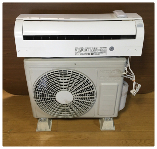 日立 ルームエアコン RAS-AJ22G(W) 2.2kw 2017年式
