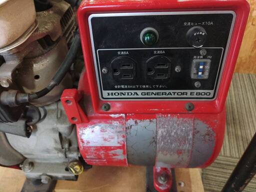 【愛品館市原店】HONDA発電機　E800