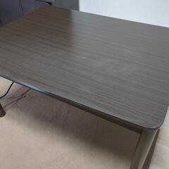 小型電気こたつの画像