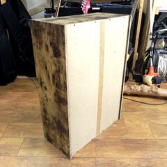 3段 カラーボックス 幅61cm ワイド シェルフ 収納棚 棚 ブラウン/茶 本棚 札幌市 厚別区の画像