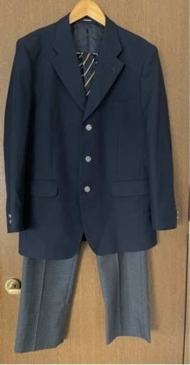 札幌市立　札幌　平岸高校　男子　制服　