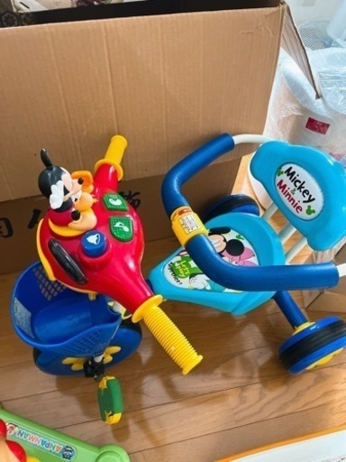 ミッキー三輪車決まりました。