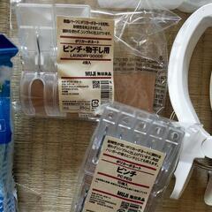 洗濯バサミ ロープetc 美品の画像