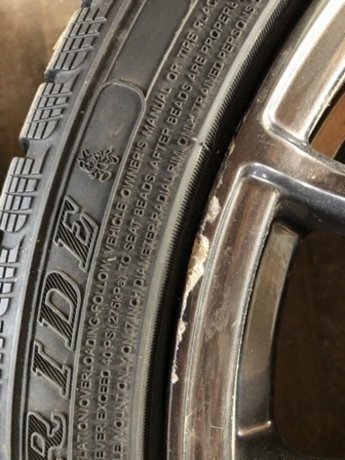 (値下)タイヤ215\45R17レガシィ TA-BP5