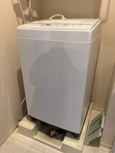 綺麗な洗濯機 使用期間半年 6kg 1人暮らし 全自動洗濯機 アイリスオーヤマ