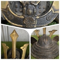 五月　兜飾り   カブト　刻印ありの画像