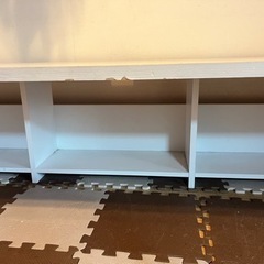 PCデスク　子供机　学習机　ロータイプ幅180センチの画像