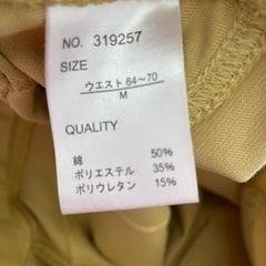 ストレッチパンツ　M（ウエスト64〜70）2着の画像