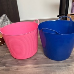おもちゃ　ケース　ランドリーケース　2個セットの画像