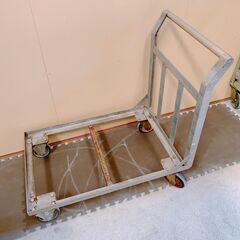 247 台車 代車 ステンレス製？ 縦約90cm 横約60cm