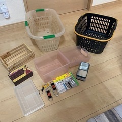 【取引中】プラ収納　その他まとめて