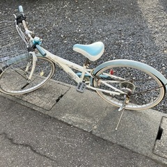 子供自転車シロ