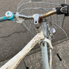 子供自転車シロの画像