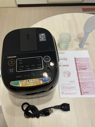 東芝ジャー炊飯器　3合炊き