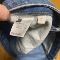 GU デニムボトムスの画像