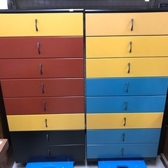 ※終了※【一台¥5,000-】★カラフル★家具 収納 ポップ タ...