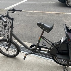 子供乗せ自転車の画像