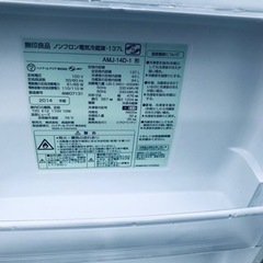 1001番 無印良品✨冷蔵庫✨AMJ-14D1‼️の画像